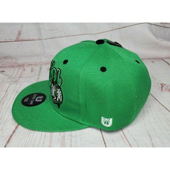 NBA Boston Celtics Official License Ultra Game Embroidered Green Snapback Hat - Picture 3 of 12